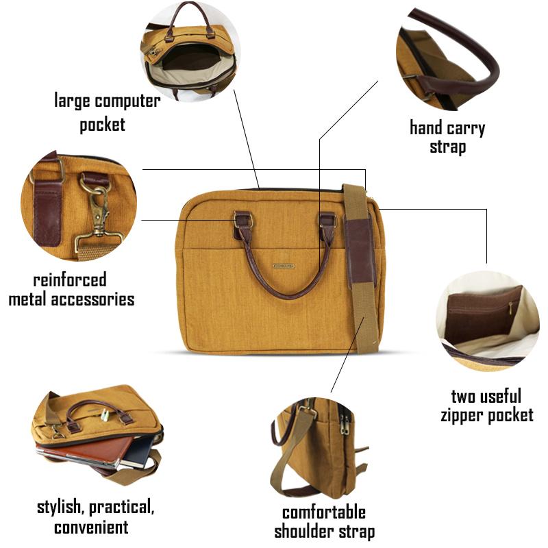 Laptop Bag Light Sand